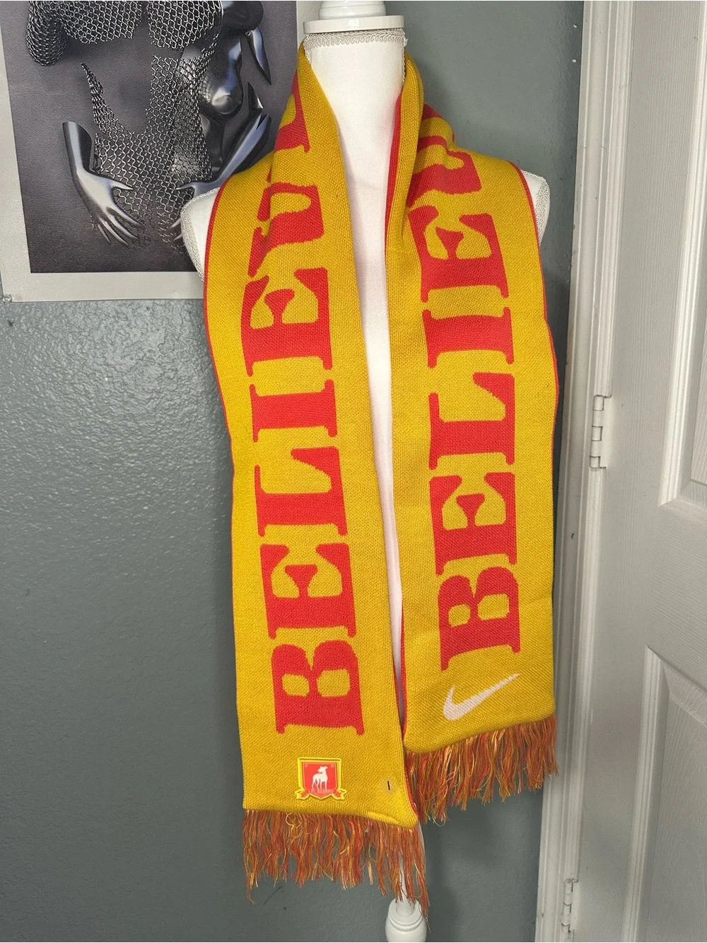 Nike 'Believe In' Knit Scarf